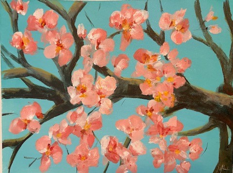 Blossoms of May…Paint Night
