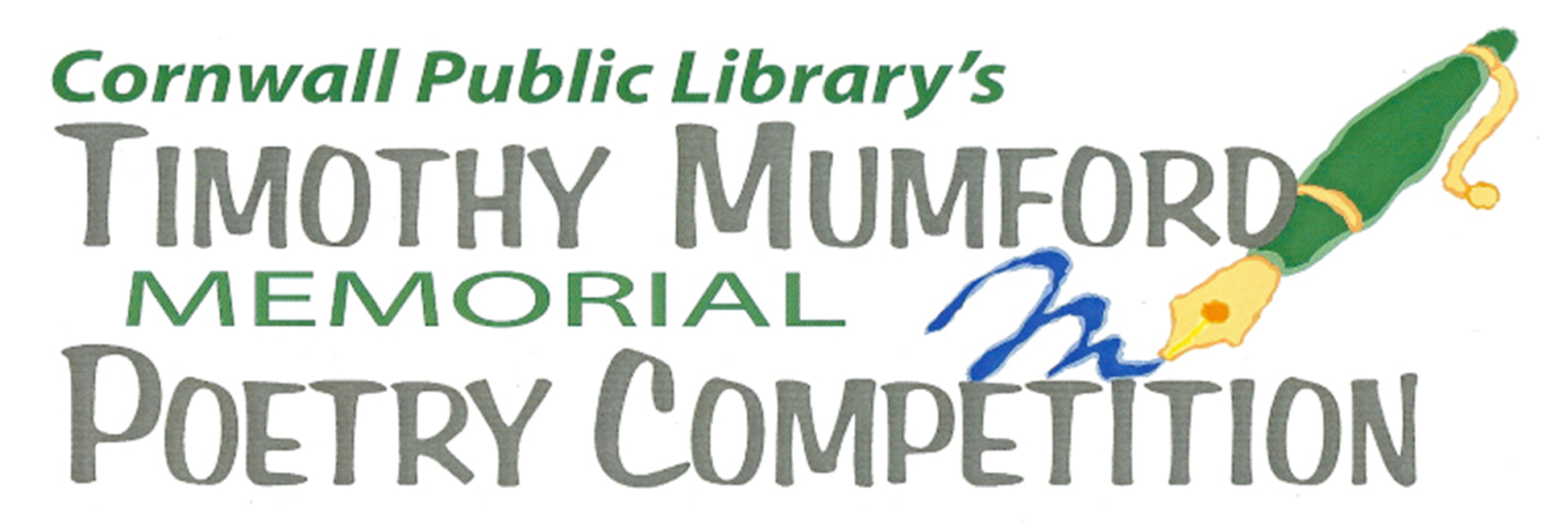 2024 Annual Timothy Mumford Memorial Poetry Competition-Deadline Extended to April 10