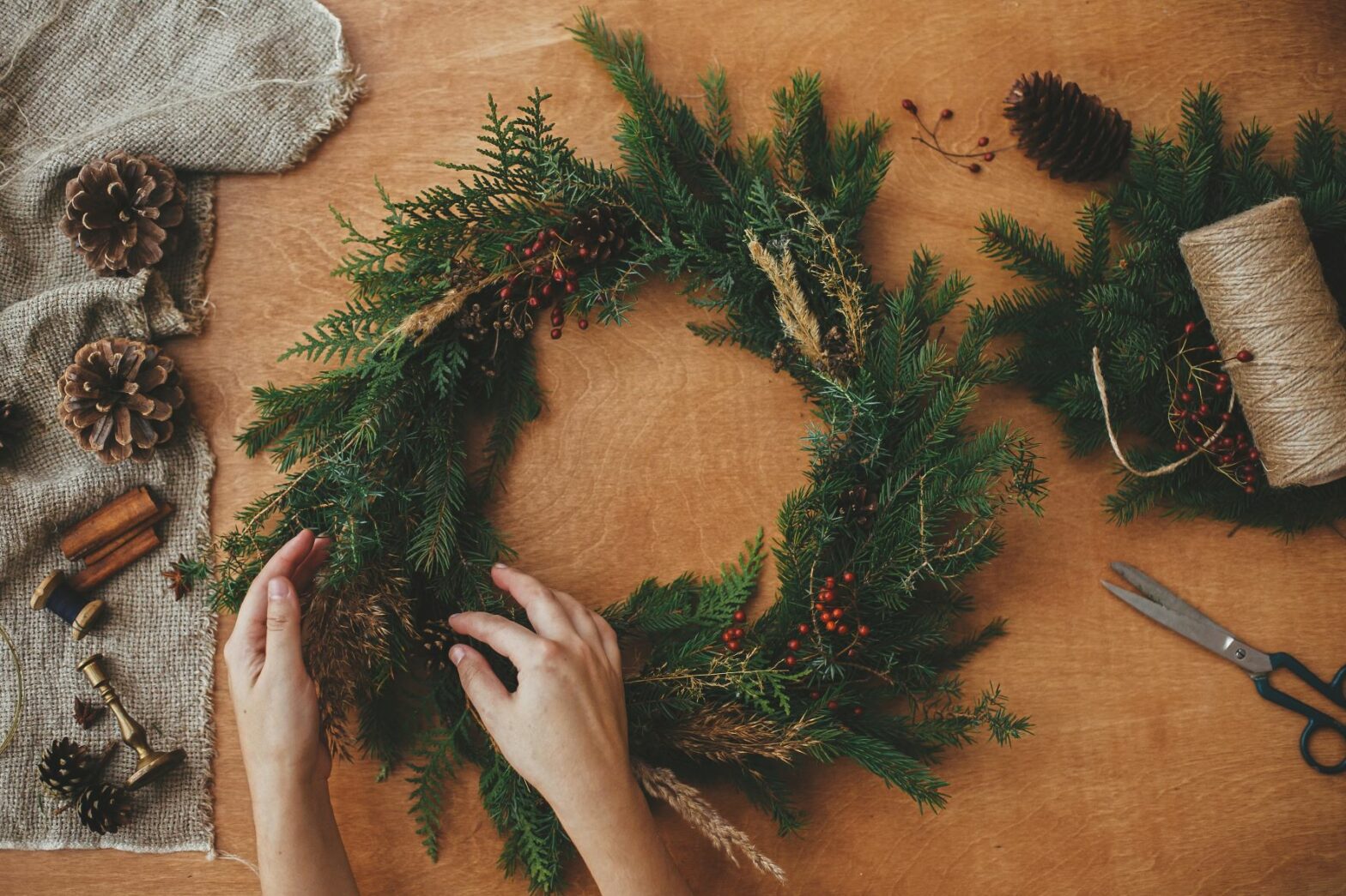 Holiday Wreath Making Workshop 