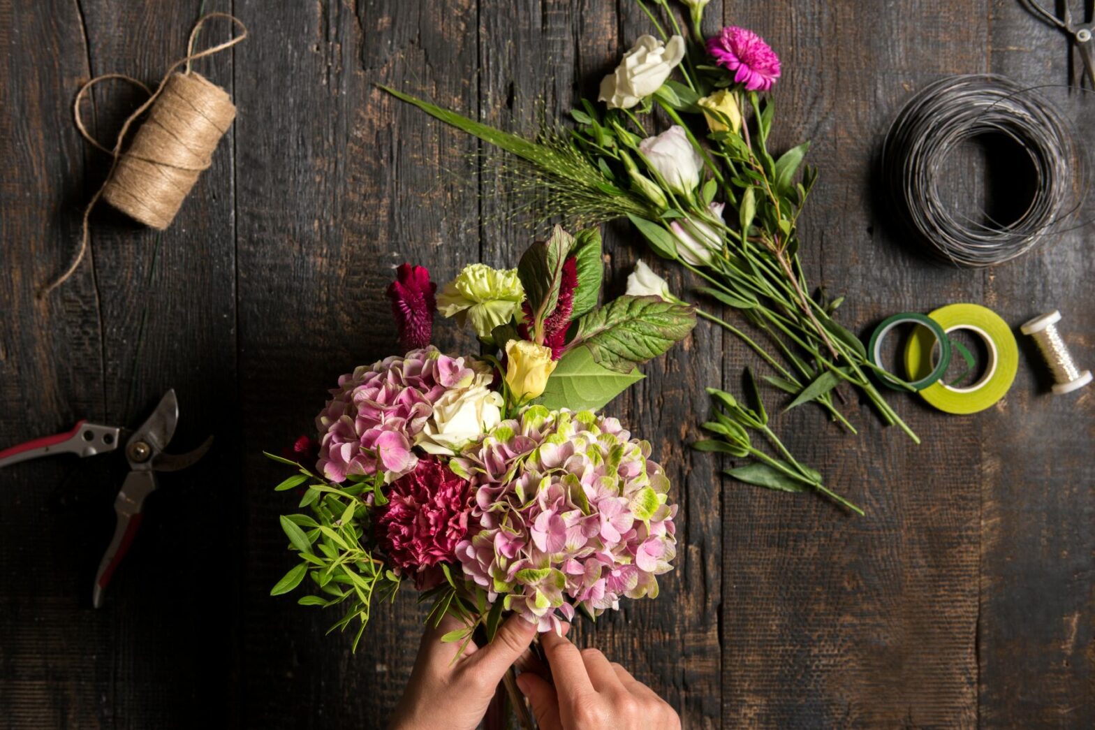 A Demonstration on the Art of Floral Arranging