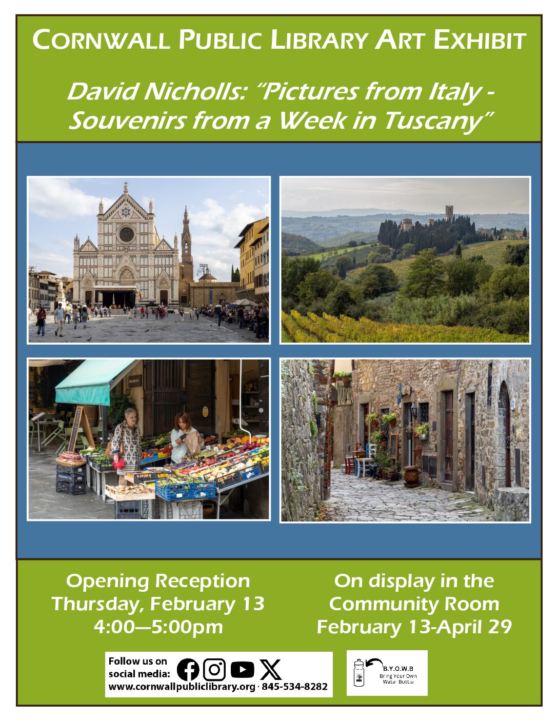 Cornwall Library Art Exhibition