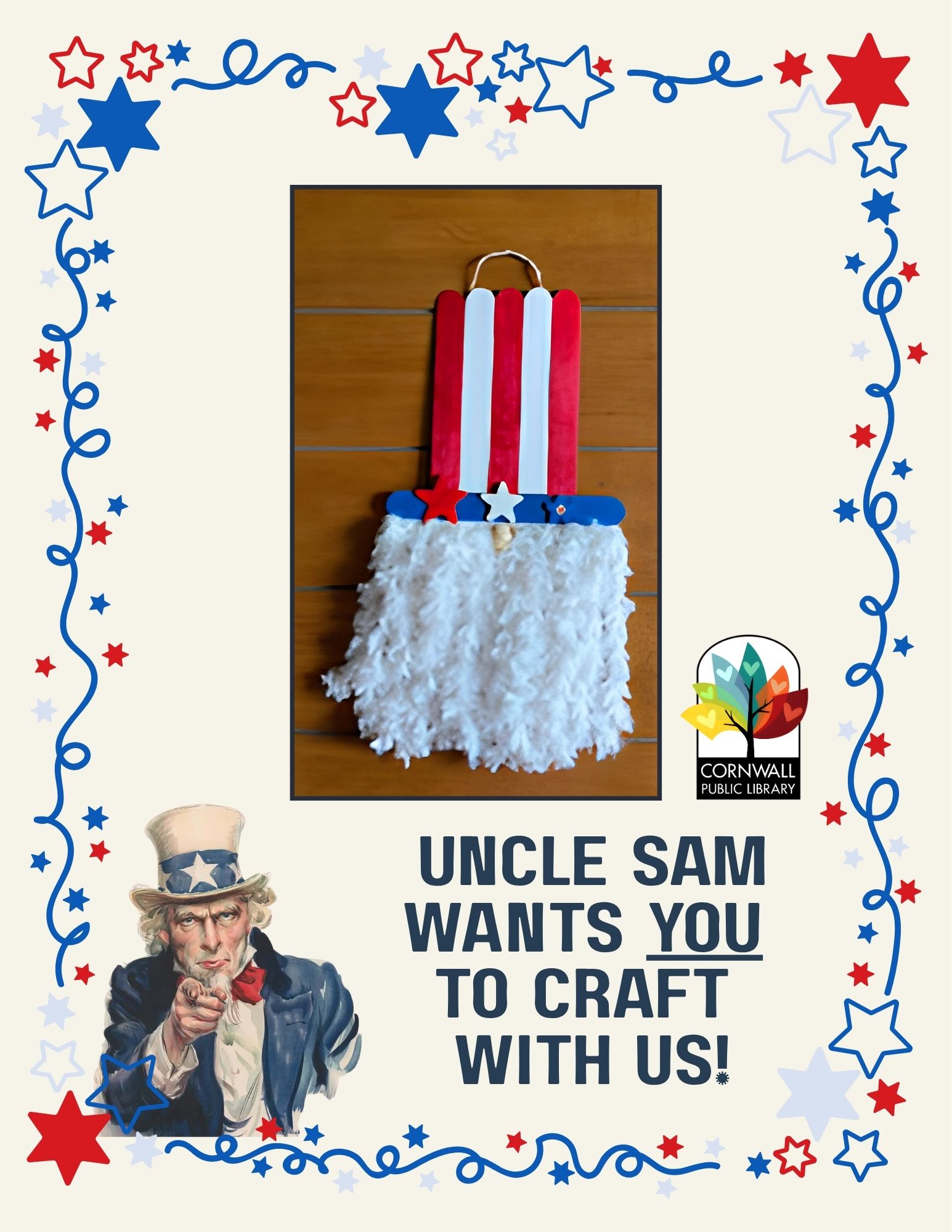 Uncle Sam Patriotic Craft
