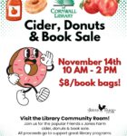 Friends of Cornwall Library Cider & Donuts Book Sale